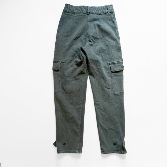 Wilfred Free Aritizia Teal Cargo Pants Sz 8 - Picture 3 of 3